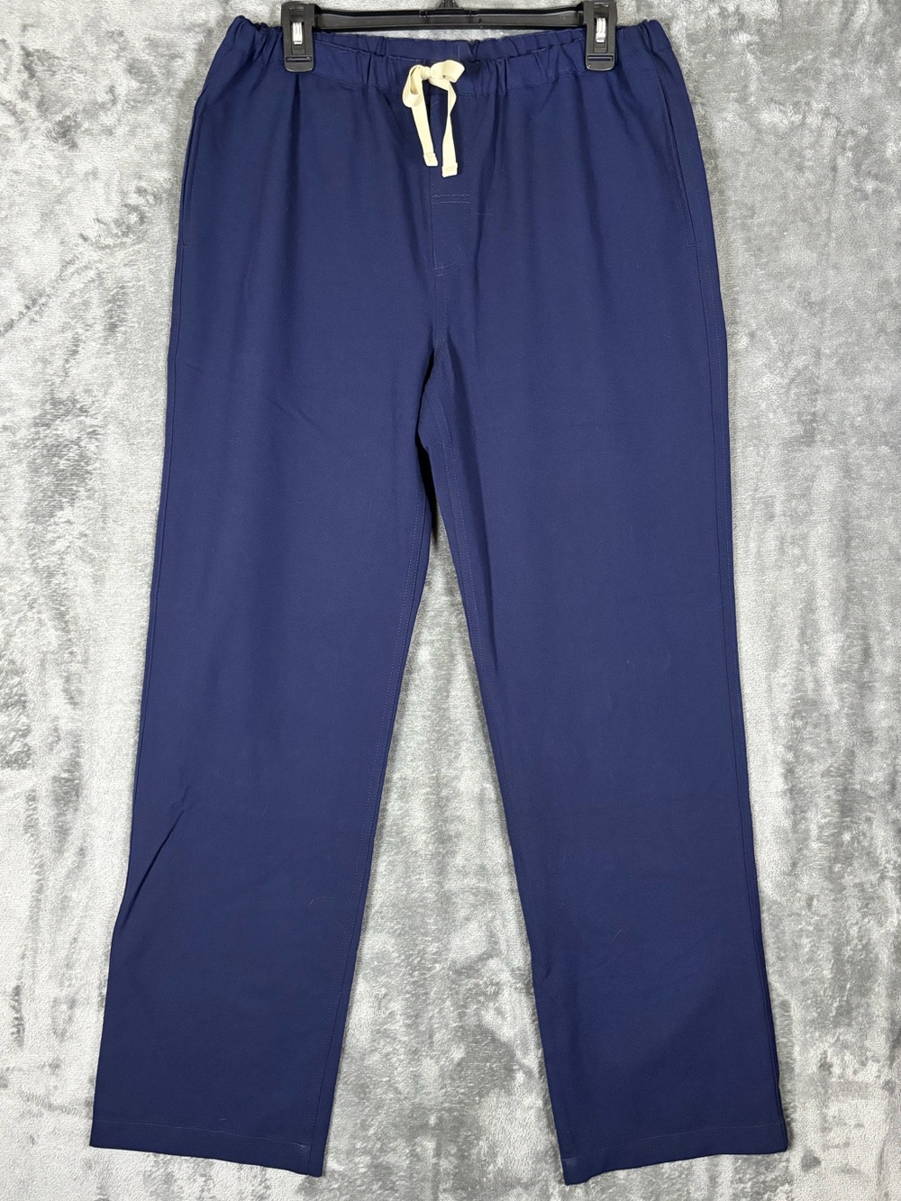 Figs Men's Navy Blue Drawstring Scrub Pants